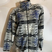 Флисовая кофта на молнии размер М