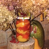 Маринований солодкий домашній перець 850 мл