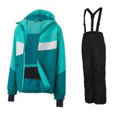 Яскравий зимовий (лижний) термокостюм для дівчинки crivit