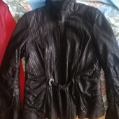 Куртка нат. кожа з норкою. Стильна.