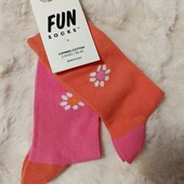 5844.Лот 2пари носки 36/40 Fun