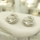 Сережки 'Xuping' Фіаніт (Родій) 062539