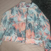 Бомбер boohoo uk8 трикотаж