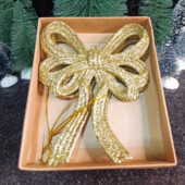 2шт Елочные игрушки в виде бантика