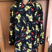 Меховушка, плюшева туника, кофта, худи, M-L, Pep&co. Pokemon. слип, пижама