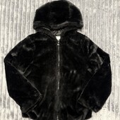 Як нова! Гарнюща Демі шубка, куртка з хутра! 134