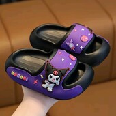 Kuromi шлёпанцы сланцы пена ЭВА для девочки стелька 23/23,5 на полную ножку