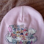 Фірмова шапочка з блиском подвійна на осінь.