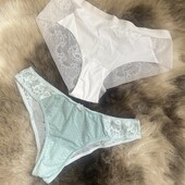 В лоті 2 пари трусиків ❤️