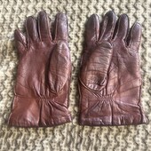 Натуральні шкіряні перчатки рукавиці