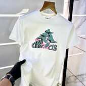 Футболка бавовняна оверсайз Adidas Оригінал, m та 3xl