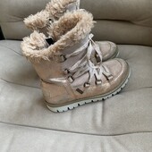 Чобітки 29 розмір. Натуральна замша, мембрана