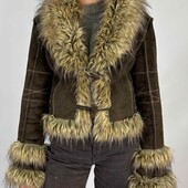 Тепла коротка дублянка, ПОГ 58 см