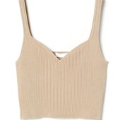 В’язаний топ❤️рубчик