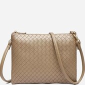 Сумка жіноча клатч 22х16х1 см Amelie Galanti бежева повсякденна