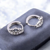 Сережки 'Xuping' Фіаніт (Родій) 069240