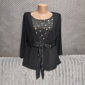 Симпатичная блузка- обманка, р.M/L