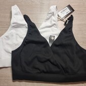 Есмара! Трикотажний жіночий бюстгальтер, топ-бюст в рубчик і звичайний 36/38 євро! Лот 22