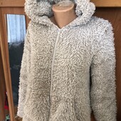 Меховушка дуже тепла, плюшева, кофта, худи, М, F&F, слип, пижама