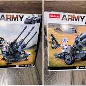 2 шт в лоте! Конструктор Военное оружие