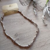 Сріблясте намисто в античному стилі