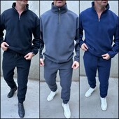 Чоловічі костюми вельвет на флісі. Розміри 46-56