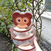 Набор емкостей,4шт ( обезьяна )