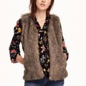 Меховая жилетка Cotton