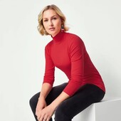 6047.водолазка Бавовна + modal гольф в рубчик Esmara