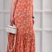 Стильное платье с интересной спинкой р.50/52. Последнее!