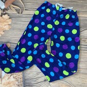 Плюшевые пижамные штаны размер с/м, состояние отличное