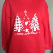 Теплый батник с картинкой