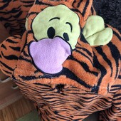 Меховушка, плюшева туника, кофта, худи, 158-164. тигр, Disney, слип, пижама