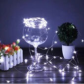 ❣️ 10 метрів ❣️ Світлодіодна гірлянда- біле світло USB 100 led 10 м 7 режимів роботи