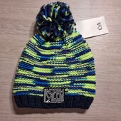 С&А! Яркая зимняя шапка для мальчика! 98/104! Лот 42