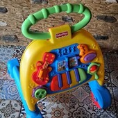 Дитячий толокар каталка ходунки музична Fisher Price