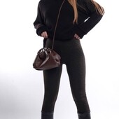 Теплі жіночі лосини на флісі.Верблюжа шерсть