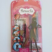 Творческий набор для девочки harumika моделирование одежды ткань манекен дизайнер моды