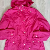 Dunnes stores брендовая куртка /ветровка с капюшоном размер евро 40/ 42 нюанс