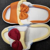 Последнии Льняні тапочки шльопанці