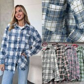 сорочка зі стразами на екохутрі 