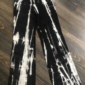 Брюки палаццо 36р.микровельвет.