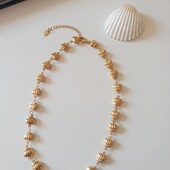 Намисто, кольє форма корона, медзолото