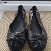 Кожаные балетки Lasocki. Разм 37 (24 см)