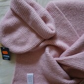 Набор новый,шапка и шарф,качество, Нидерланды,пудр.роза.