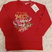 Новорічний фірмовий світшот 24-30міс