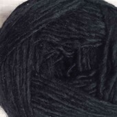 пряжа объем акрил с добавлением шерсти  цвет черный 