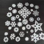 Заламіновані витинанки для вікон.Створіть святковий затишок у вашій оселі