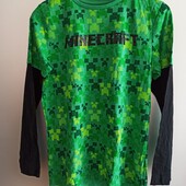 Лонгслив футболка трикотажная,новая ,до роста 164