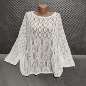 Елегантний жіночий ажурний реглан , р.3XL/4XL